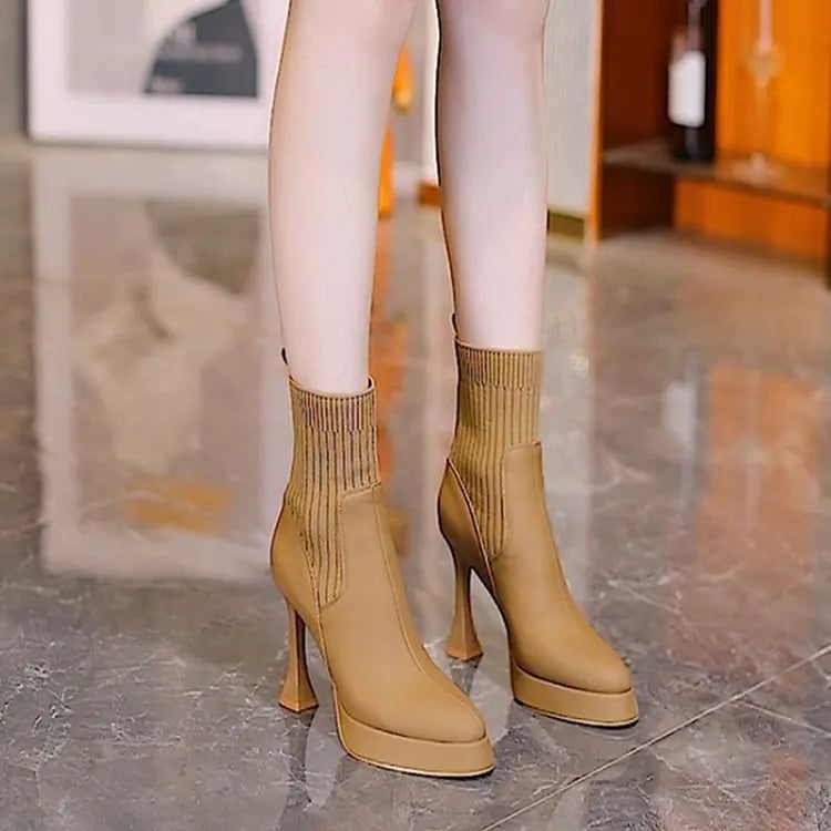 Gizella - Platform boots, Women's Comfort and Elegance