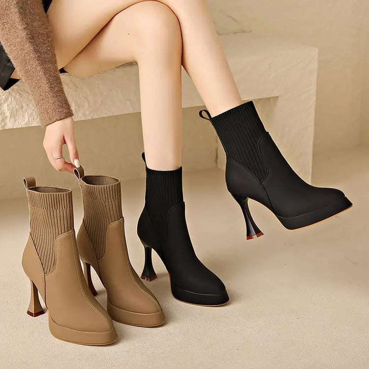 Gizella - Platform boots, Women's Comfort and Elegance