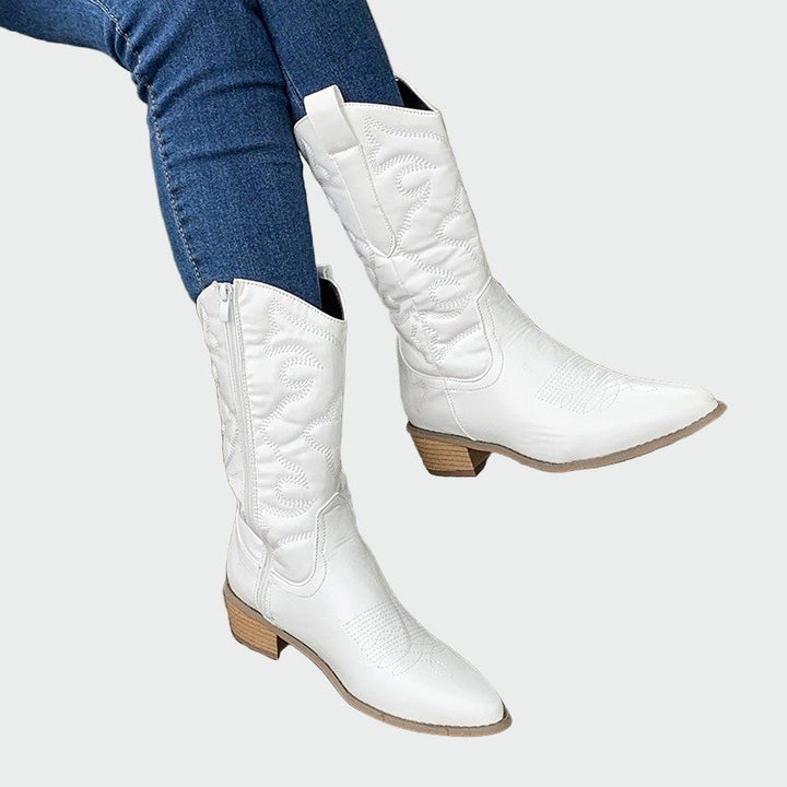 Ildikó - Fém cowboy csizmák